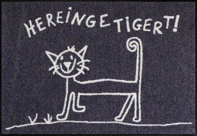 Produktbild von Salonloewe HEREINGETIGERT Fußmatte Wohnmatte 50 x 75 cm