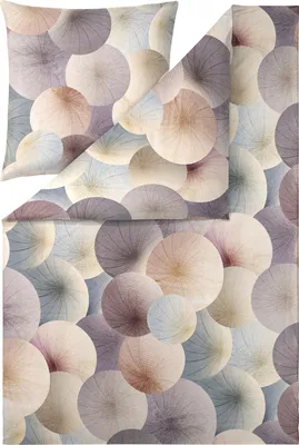 Produktbild von Estella Bettwäsche Pamela" creme-mauve 1x 135x200 cm + 1x 80x80 cm"