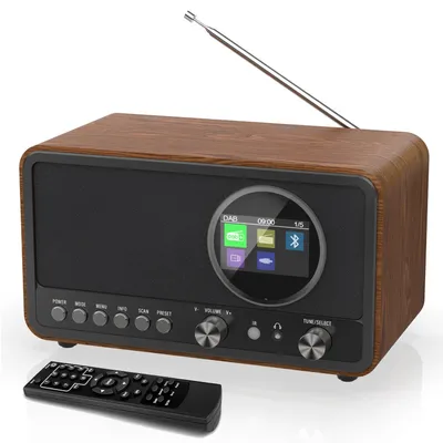 Productafbeelding van DAB radio met hifi-luidspreker 5 W, TFT-display, 60 presets en slaaptimer