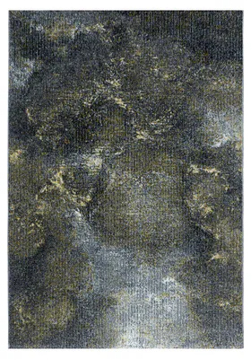 Immagine prodotto di Tappeto corridoio per soggiorno, giallo, 80x150 cm, design sfumato