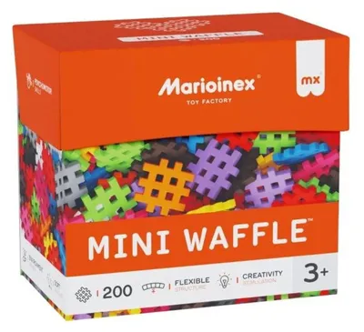 Produktbild von Marioinex Mini-Waffel-Bausteine, 200 Teile