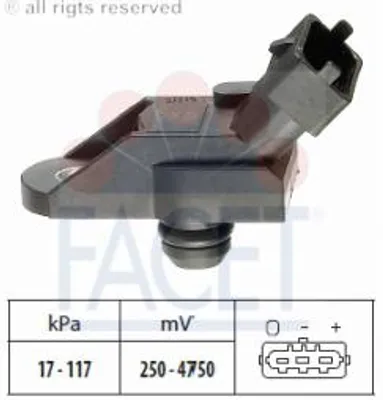 Produktbild von Facet Luftdrucksensor, Höhenanpassung  10.3053