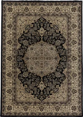 Produktbild von Orient Teppich KASHMIR Schwarz 300 cm x 400 cm