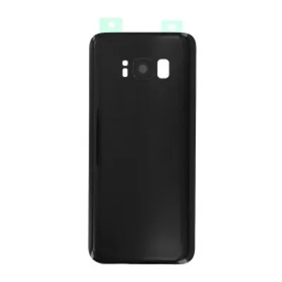 Image de pour Samsung Galaxy S8 couvercle de batterie Backcover noir sans logo couvercle de batterie