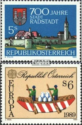 Produktbild von Briefmarken Österreich 1989 Mi 1955,1956 (kompl.Ausg.) gestempelt Sondermarken
