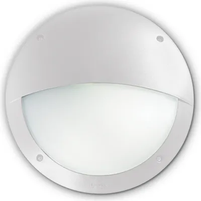 Produktbild von Moderne Wandleuchte Polar-2 Kunststoff Weiß 1 Licht E27