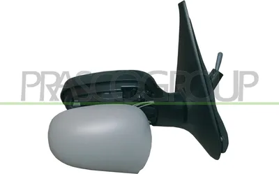 Produktbild von PRASCO RN3207123 Außenspiegel Seitenspiegel Rechts für RENAULT CLIO II (BB0/1/2, CB0/1/2) Konvex Grundiert Manuell