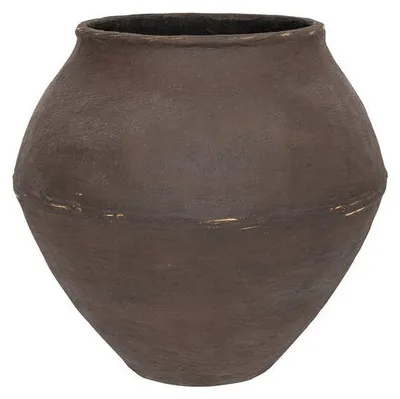 Produktbild von Pottery Pots – Pflanzkübel – Nami S – Ø 43 cm x H 39,5 cm – Schokoladenbraun