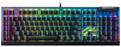 Produktbild von Razer Blackwidow V4 X Fortnite Gaming-tastatur Deutsch Schwarz  Schwarz One Size