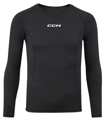 Produktbild von CCM Performance Compression Long Sleeve Top Junior, für Eishockey, Größe: XL
