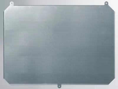 Produktbild von Infotaschenwanne hängend für A3 438x315x05mm Umbug 5mm verzinkt