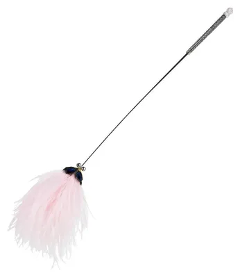 Image de Poignée de chat avec plumes - jouet pour chat - Poignée de chat
