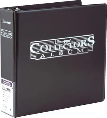Image de Classeur à Anneaux Pour feuille de Cartes A4 Collector (Noir)