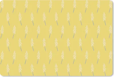 Produktbild von MuchoWow® Mauspad Mousepad Blumen - Pastell - Muster 27x18 cm - Mousepads - Maus Mat - Pad - Mausunterlage - Büroartikel - Desk Matten