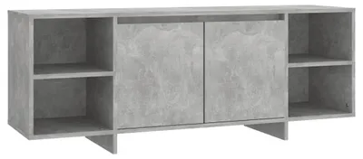 Obrázek produktu pro vidaXL TV skříňka betonová šedá 130x35x50 cm odvozený dřevěný výrobek