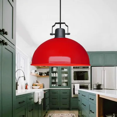 Immagine prodotto di Opviq, AYD-3580,Lampadario, rosso, 100 % METALLO, 23 x 23 x 80 cm