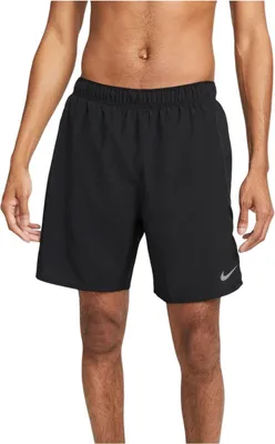 Produktbild von Nike Challenger Dri-FIT Herren 2-in-1-Laufshorts - Schwarz/Weiß Schwarz/Weiß M