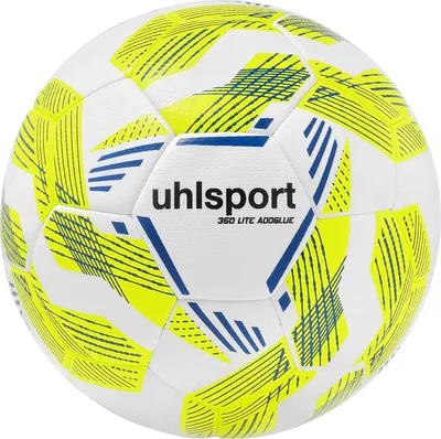 Productafbeelding van Uhlsport 350 Lite trainingsbal met extra grip - Wit / Neongeel / Royal
