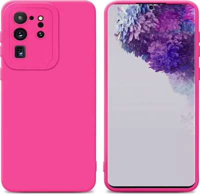 Obrázek produktu pro Cadorabo pouzdro pro Samsung Galaxy S20 ULTRA Protective Cover in Pink TPU Silicone Case Cover