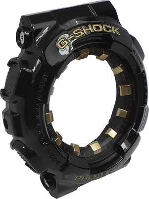 Produktbild von Casio G-Shock Gehäuse CASE/CENTER ASSY Mineralglas schwarz GA-140GB