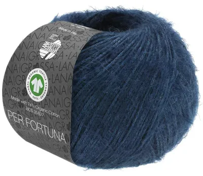 Produktbild von Lana Grossa - Per Fortuna GOTS 0017 nachtblau