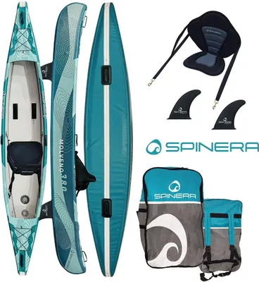 Immagine prodotto di SPINERA Molveno 380 HDDS kayak 1 persona canoa gonfiabile da turismo 385cm