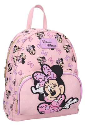 Image de Sac à dos d'école Vadobag Minnie Mouse « Carry The Cuteness » rose