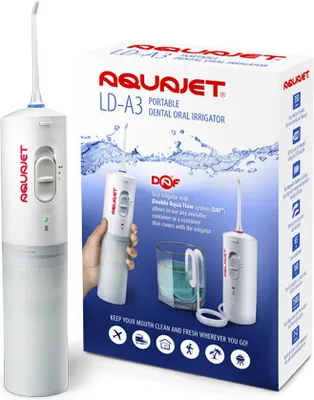 Produktbild von Aquajet LD-A3 tragbares Mundspülgerät grau