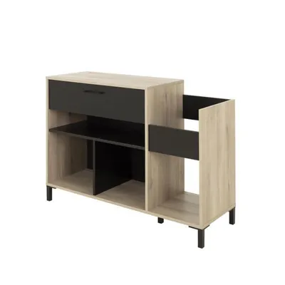 Produktbild von Platinmöbel mit Eichendekor 115 x 40 x Höhe 81 cm