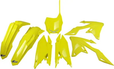 Immagine prodotto di Set di rivestimenti per carrozzeria UFO Plast UFO Suzuki giallo