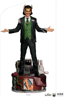 Produktbild von Iron Studios - Loki President Variant – Loki – Art Scale 1/10