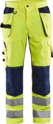 Produktbild von Blakläder® High Vis Arbeitshose mit Ventilationseffekt High Vis 1565 1811 in div. Farben, Farbe:gelb/marineblau, Größe:D100 (D25)
