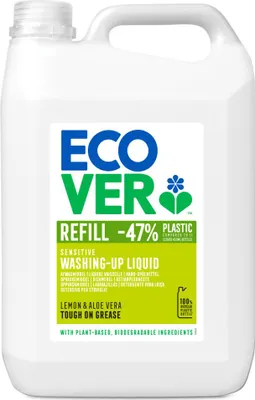 Produktbild von Ecover - Geschirrspülmittel - Zitrone & Aloe Vera - 5 Liter - 1 Stück