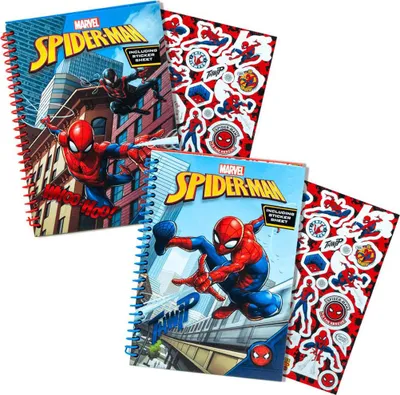 Immagine prodotto di Taccuino glitterato Spiderman