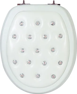 Produktbild von Primaster WC-Sitz mit Strasssteinen Absenkautomatik Soft weiß