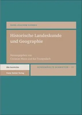 Obrázek produktu pro Historische Landeskunde und Geographie