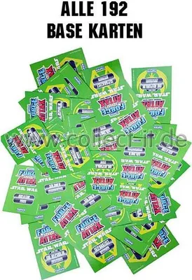 Produktbild von FA2 - Spar 8 - ALLE 192 Base Karten - Deutsch - Star Wars Force Attax - SERIE 2 (2011)