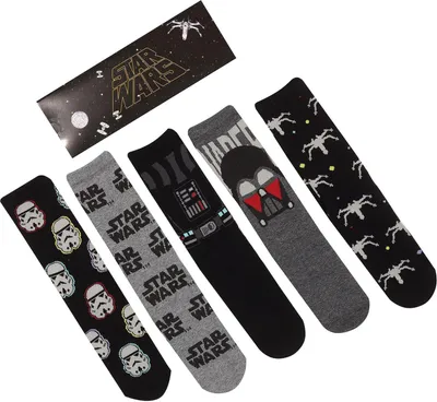 Produktbild von Star Wars Socken 5er-Pack Dark Side S-M