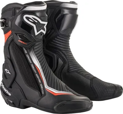 Zdjęcie produktu dla boty SMX Plus V2, ALPINESTARS (černá/bílá/červená fluo, vel. 38)