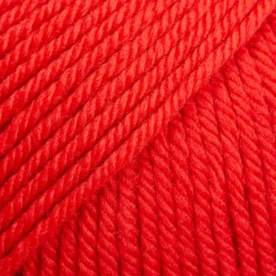 Produktbild von Drops Daisy Uni Colour 20 Red Strickgarn