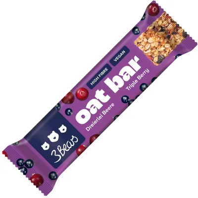 Immagine prodotto di 3Bears 7000781 3Bears Oat Bar - Dreierlei Beere 1 Riegel