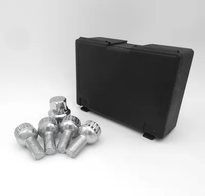 Obrázek produktu pro Zámky ráfků M12x1,5, 23 mm, kulatý výstupek, R13, SW19, zámek kola pro