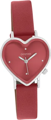 Image de Oozoo cuir femme montre analogique à quartz bracelet rouge OOZOO Timepieces D2UOC11448
