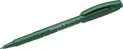 Produktbild von Schneider Schreibgeräte 147SC004, Clip, Stick-Kugelschreiber, Grün, 10 Stück(e)