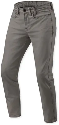Produktbild von Revit Jamison Slim Motorrad-Jeans, schwarz/oliv, 36/32