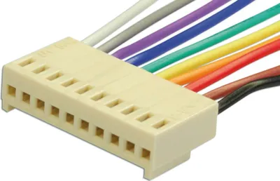 Produktbild von econ connect PS10, Buchsenleiste, Beige, Messing, Nylon, 1000 V, 20 mΩ, 250 V