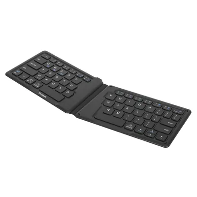 Produktbild von Targus AKF003FR, Mini, Kabellos, Bluetooth, AZERTY, Schwarz