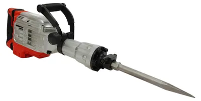 Obrázok produktu pre Búracie kladivo – elektrické – 1700 W – 60 J úderová energia – medený motor – 2 sekáče, fľaša na olej – 220 V 50 Hz – oranžová farba