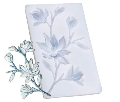 Image de Moules en silicone pour pâtisserie, forme de fleur, pour gâteaux, pour décorations en fondant, outil de pâtisserie DIY