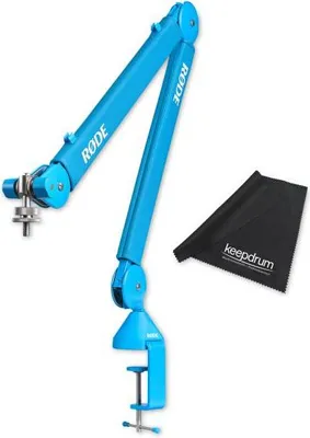 Image de Rode PSA1+ Plus bleu avec chiffon microfibre
